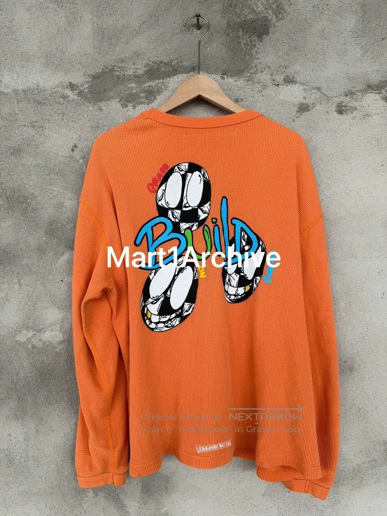 Chrome Hearts CHROME HEARTS Waffle orange long-sleeve Size US XXL / EU 58 / 5 - 2 Thumbnail