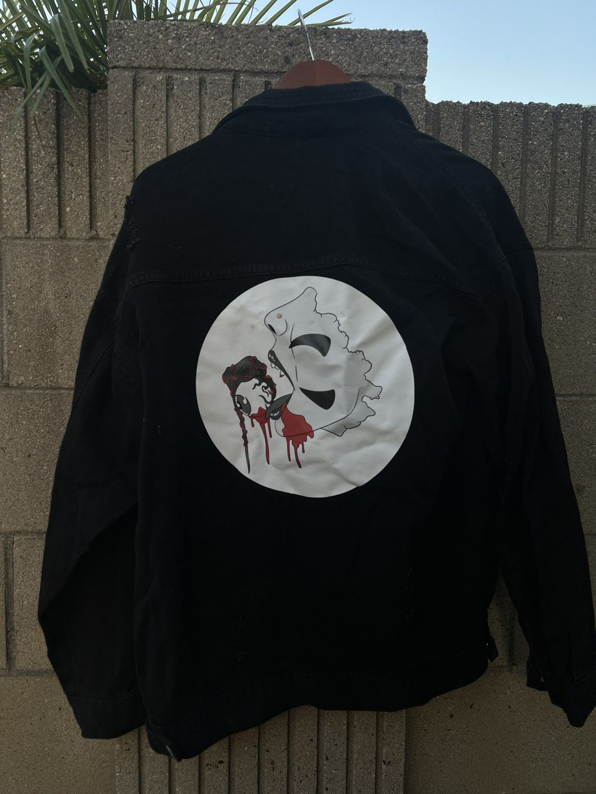 Japanese Brand × Vintage Black Rock Style Jacket Size US XL / EU 56 / 4 - 3 Thumbnail