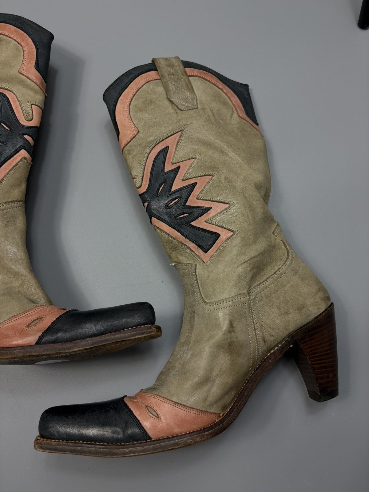 Sancho Boots SANCHO Cowboystiefel Goodyear Welted Western Vintage Boots Size US 8 / IT 38 - 8 Thumbnail