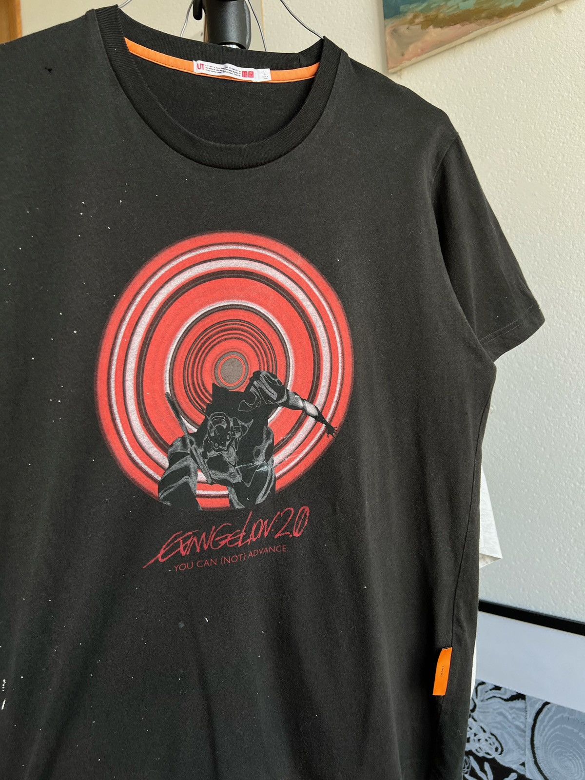 Anime × Cartoon Network × Uniqlo *Rare!! Evangelion 2.0 You Can (Not) Advance T-shirt Size US L / EU 52-54 / 3 - 2 Thumbnail