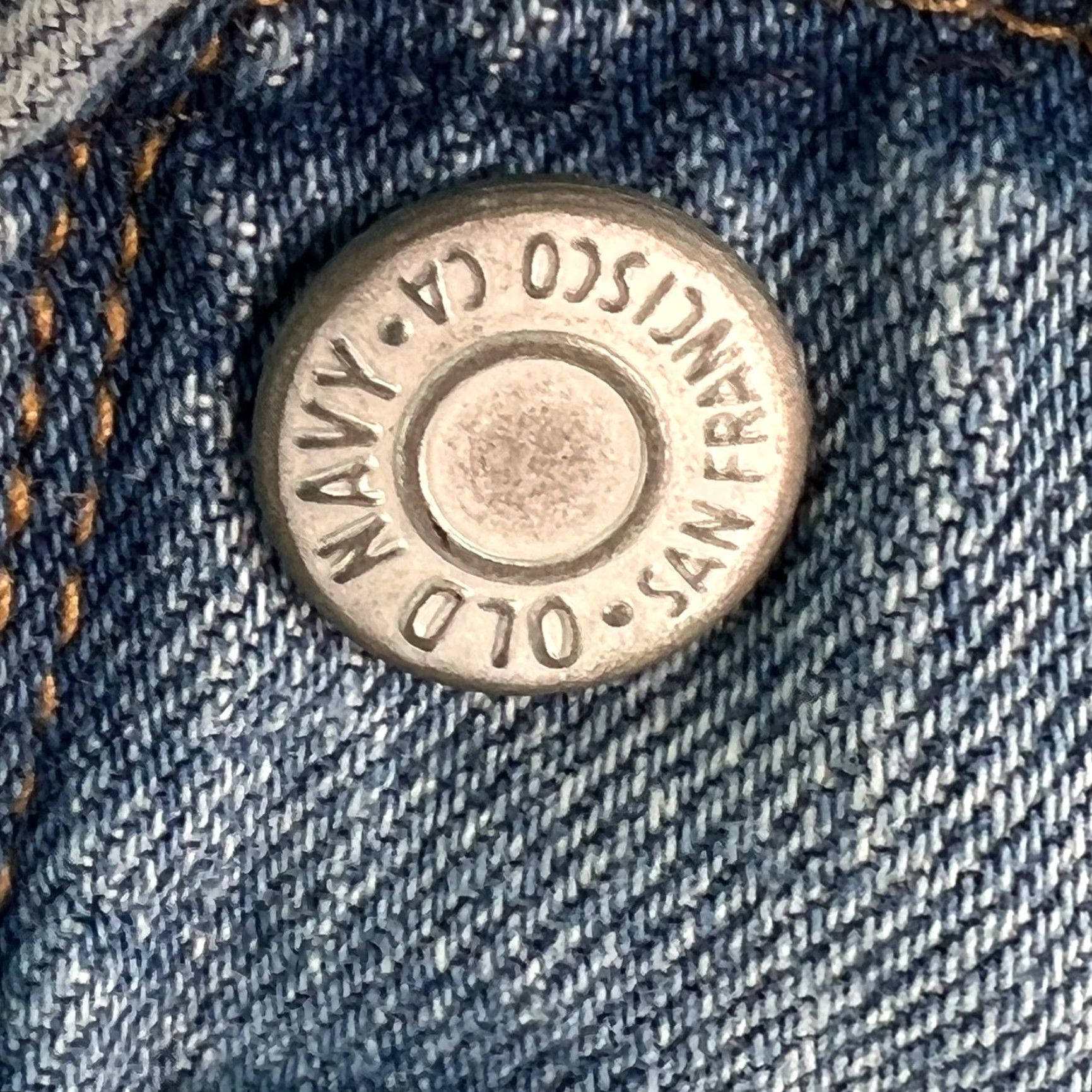 Old Navy Old Navy Jeans Womens Carpenter Bibs Size 14 Blue Denim Regular Fit Size 36" / US 14 / IT 50 - 6 Thumbnail