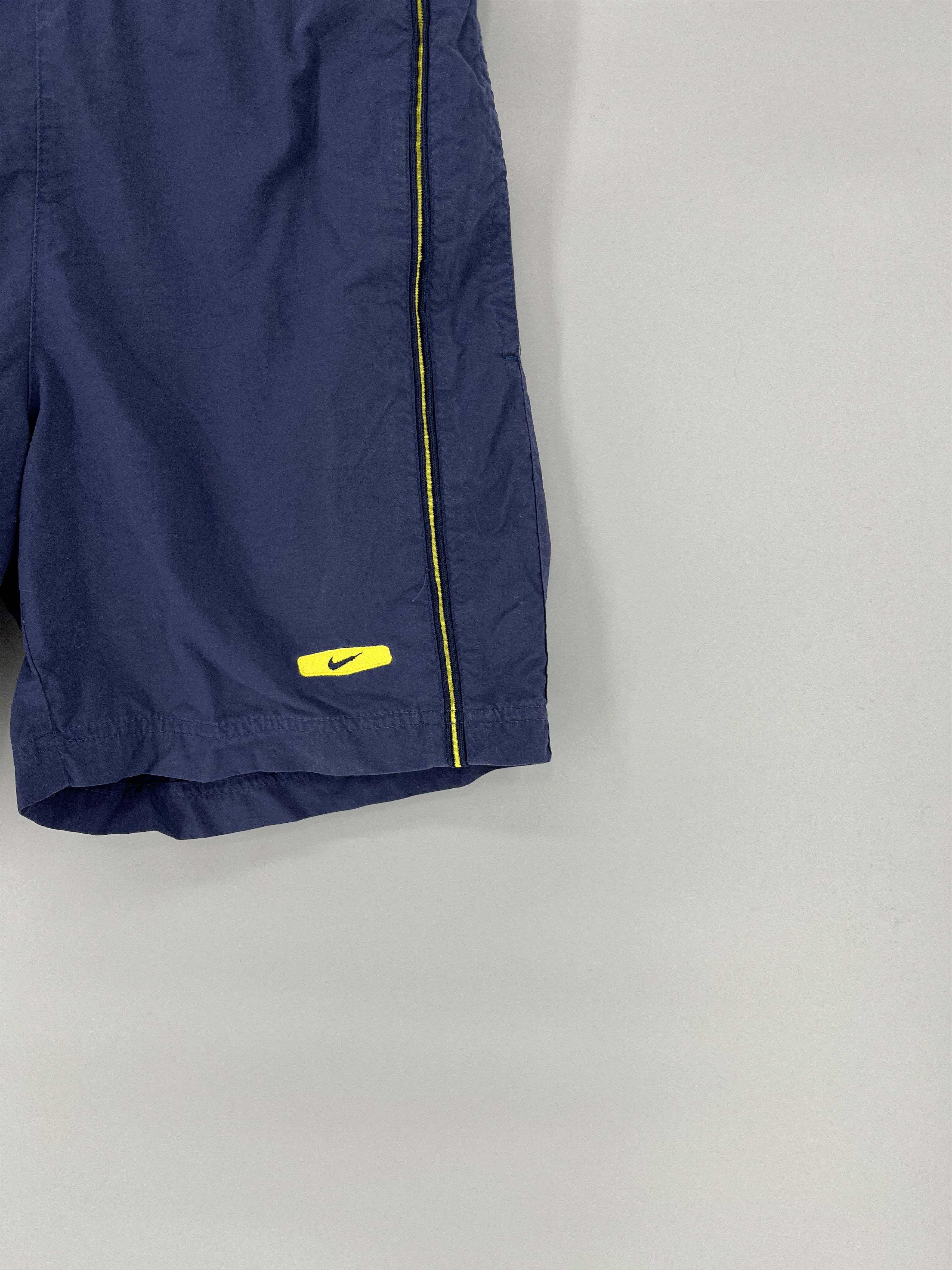 Nike × Vintage 90s Vintage Nike Swoosh Logo Shorts Travis Style Size US 30 / EU 46 - 4 Thumbnail