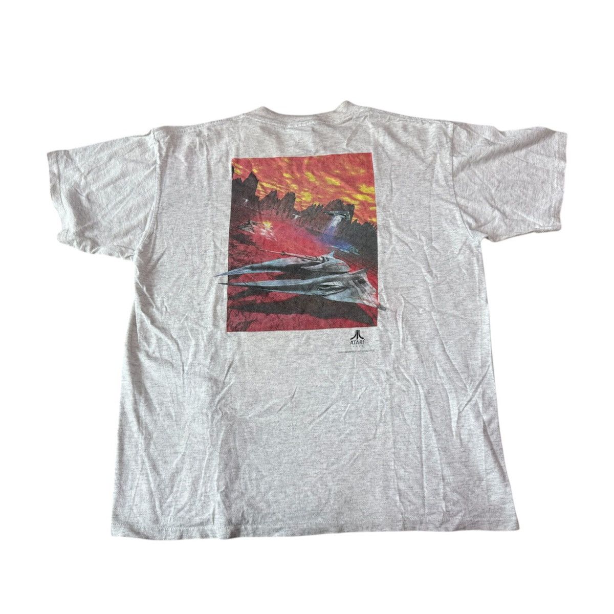 Vintage Vintage Single Stitch 90s Atari T-Mex Shirt Size US L / EU 52-54 / 3 - 1 Thumbnail