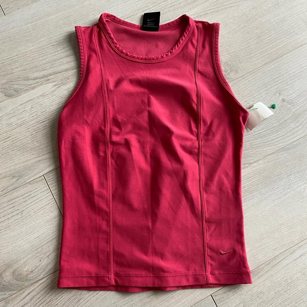 Nike Nike Women's Performance Sleeveless Top - Bright Pink Size S / US 4 / IT 40 - 1 Thumbnail
