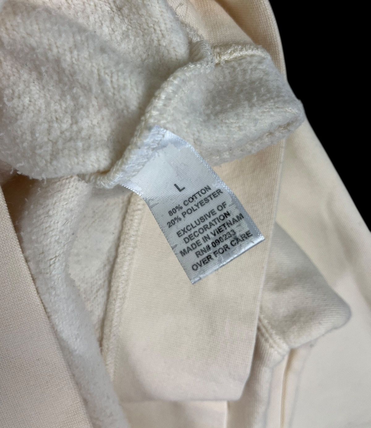 Essentials × Fear of God Essentials Fear Of God Cream Hoodie Size US L / EU 52-54 / 3 - 11 Thumbnail