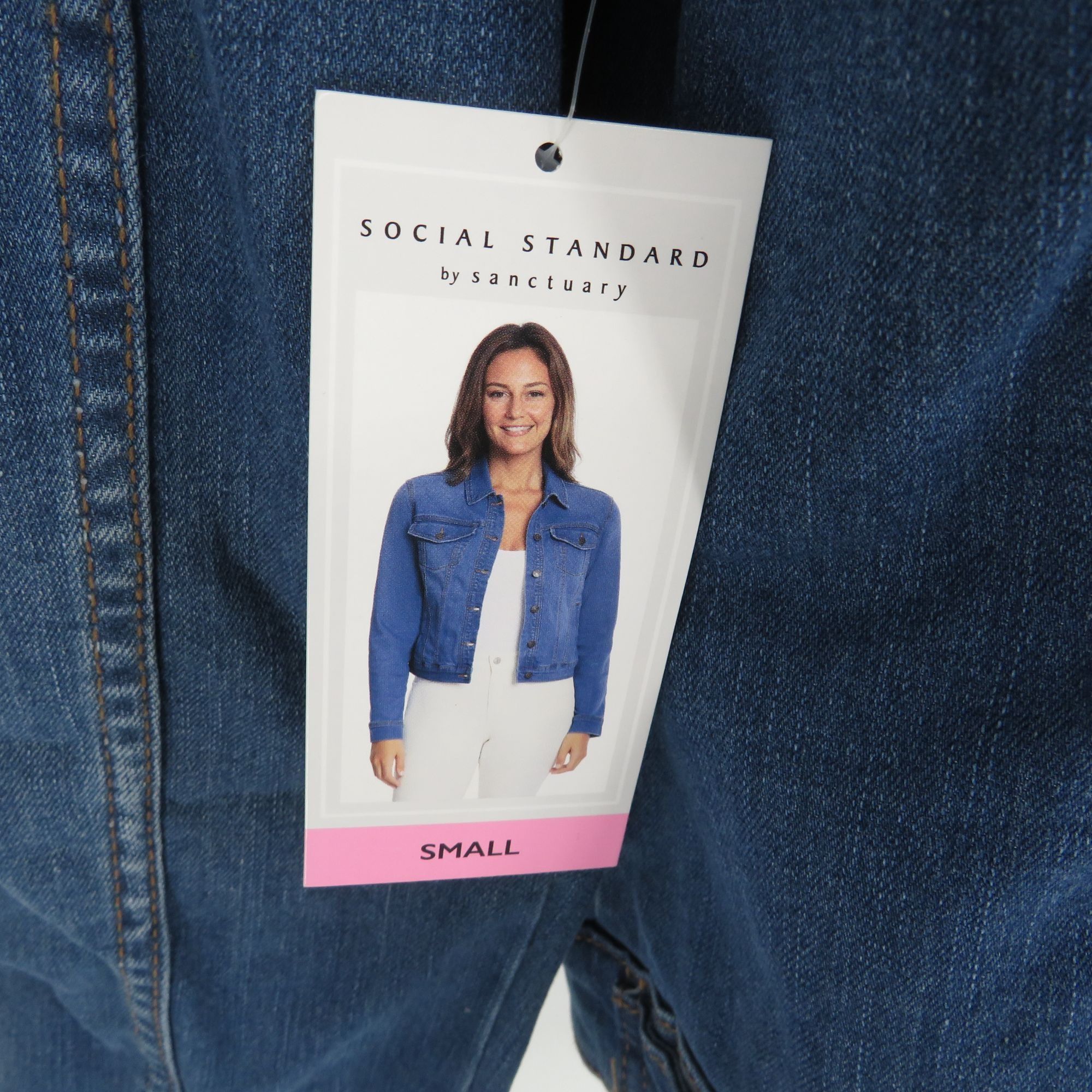 Other Social Standard By Sanctuary Womens Denim Jacket Small Butto Size S / US 4 / IT 40 - 1 Thumbnail