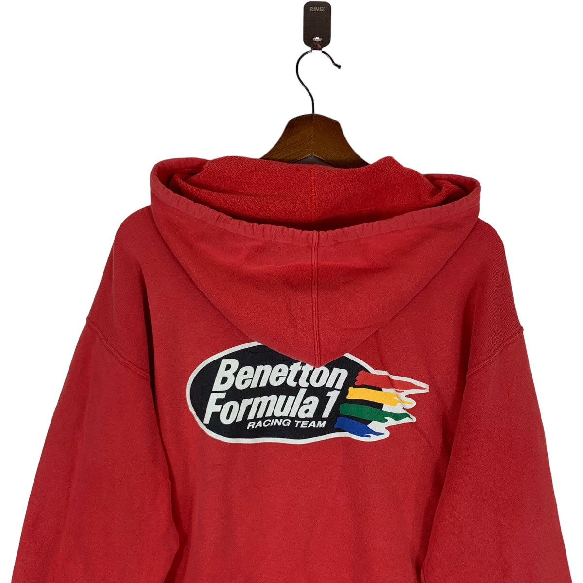 VINTAGE BENETTON FORMULA 1 RACING HOODIE SWEATER