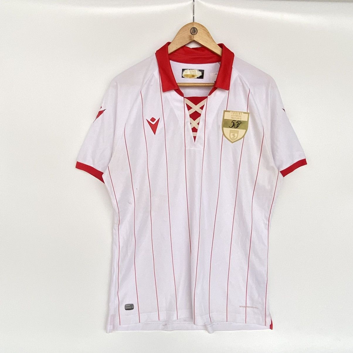 Other Vintage Yazilmis Shirt Football White/Red Pullover Size XXL Size US XXL / EU 58 / 5 - 1 Thumbnail