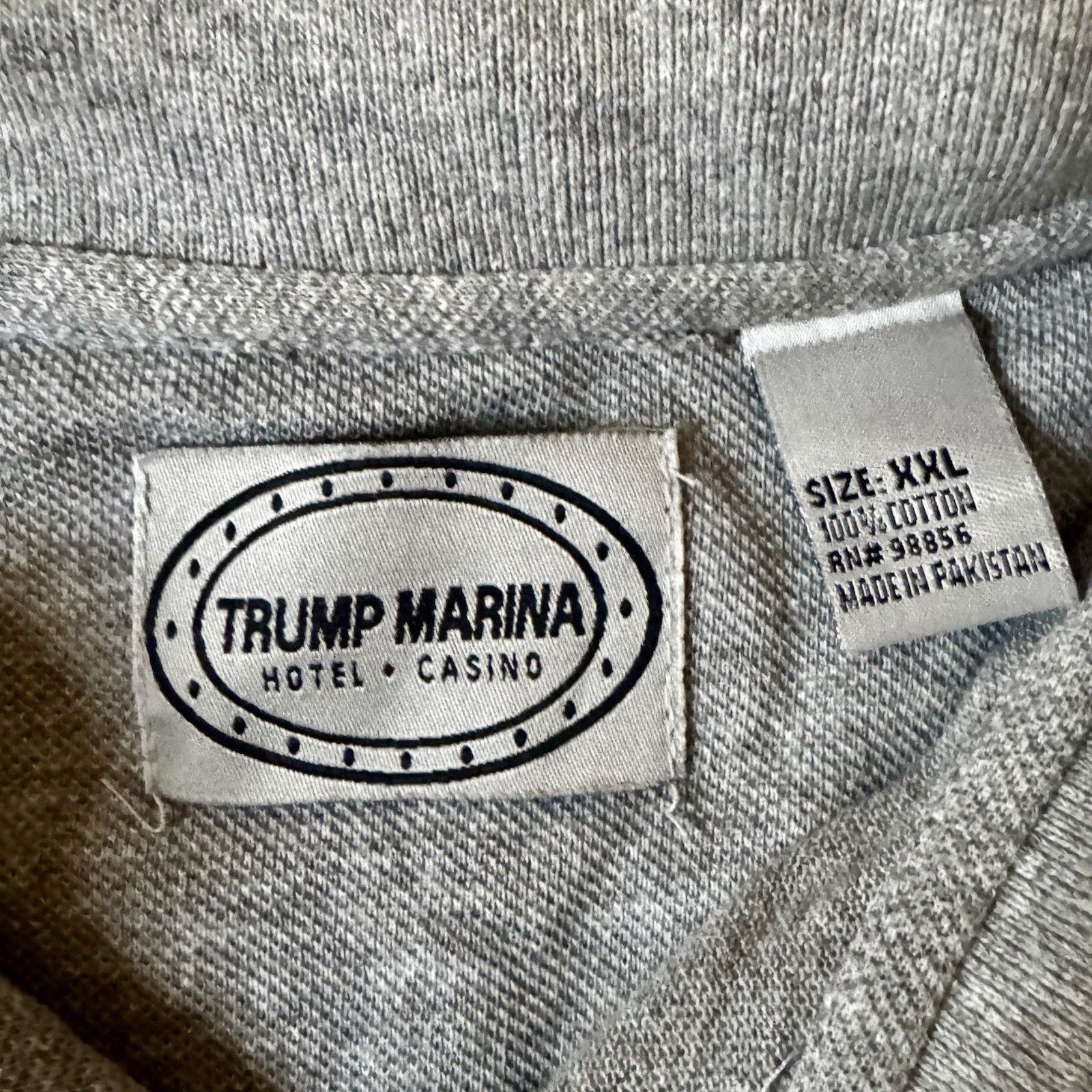 & Other Stories Vintage polo shirt Trump Marina Men’s XXL Gray Size US XXL / EU 58 / 5 - 3 Thumbnail
