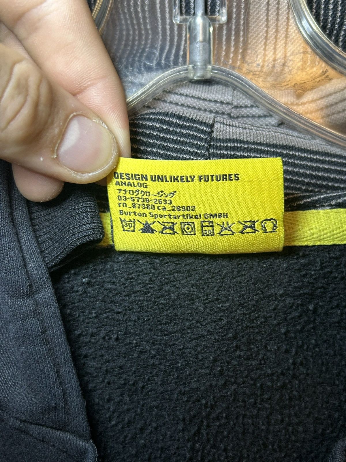 Analog Vintage Analog zip-up hoodie Size US L / EU 52-54 / 3 - 4 Thumbnail