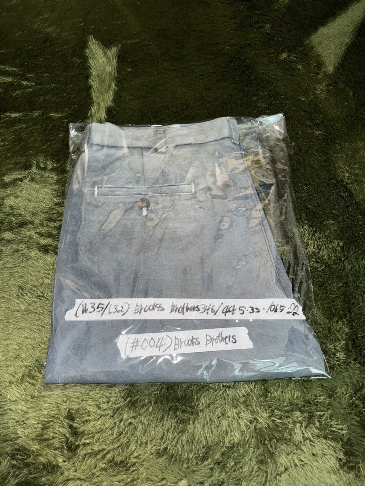 Brooks Brothers [W35/L32] Brooks Brothers 346 JAPAN hand dying trouser Size US 35 - 12 Thumbnail