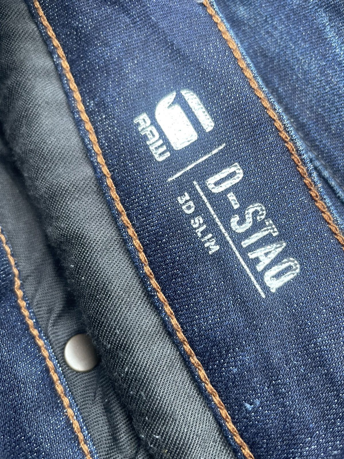 G-Star G Star Raw 3 D Slim Fit Denim Size US 32 / EU 48 - 19 Thumbnail