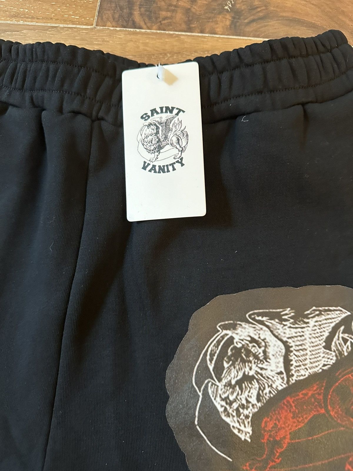 Saint Vanity, Bred Varsity Sweatpants M