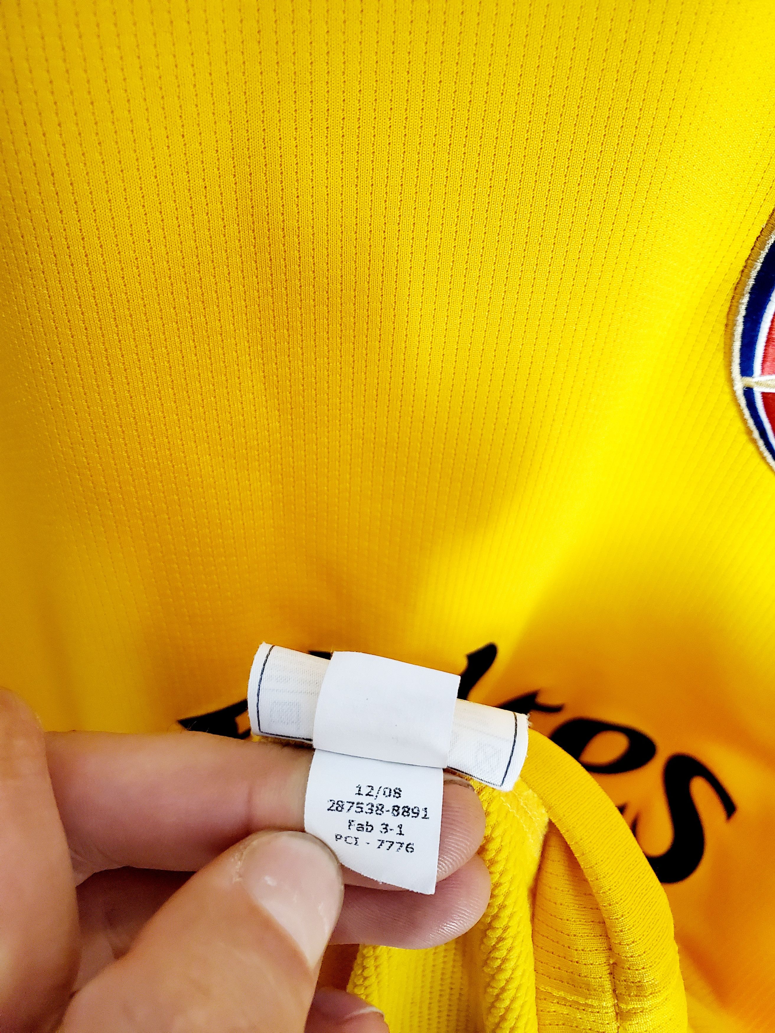 Arsenal London 2008 2009 Away Vintage Jersey Size Xl