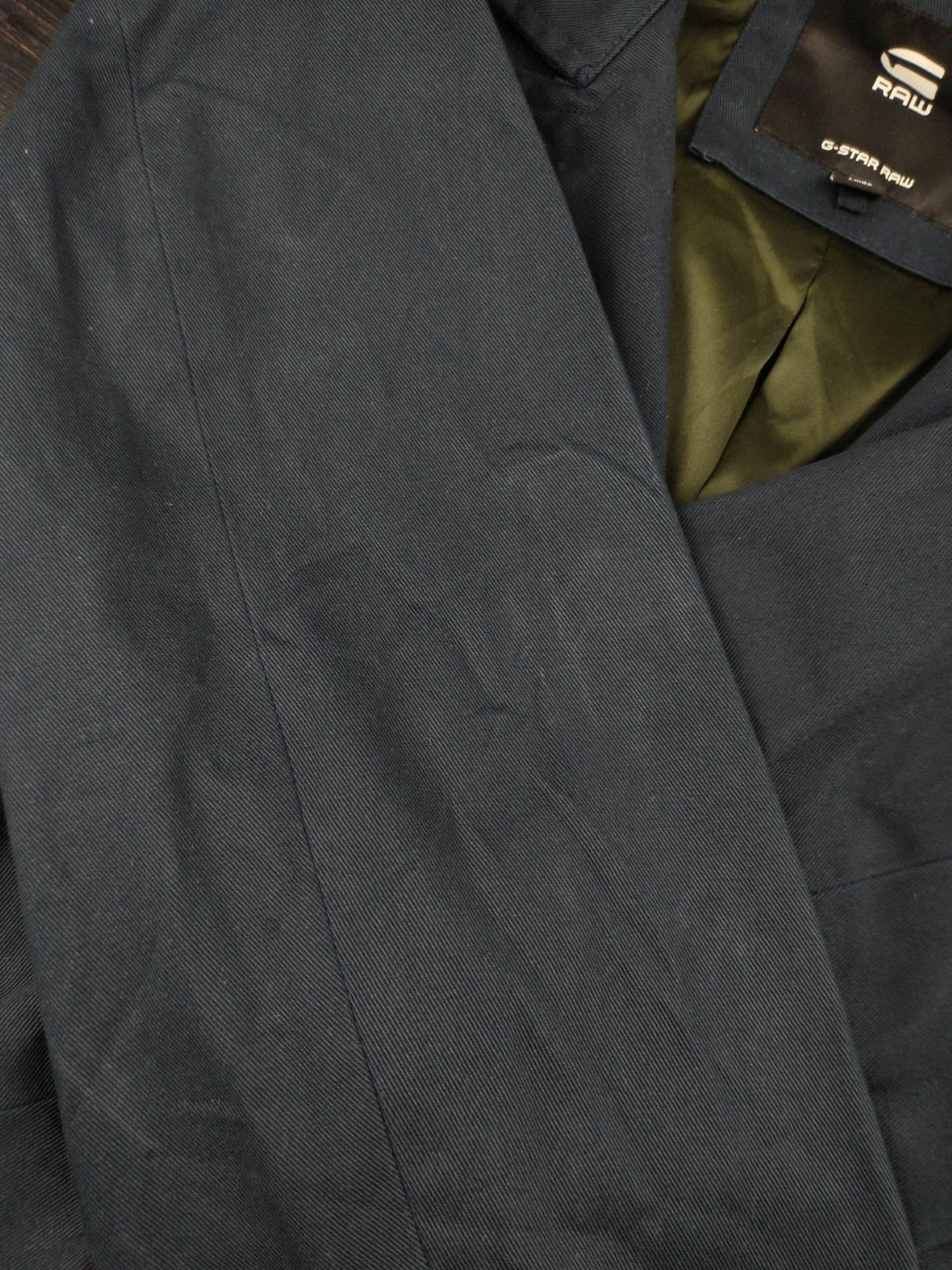 G-Star Stacked Pocket Blazer Constructed Size L Navy Size US L / EU 52-54 / 3 - 20 Thumbnail