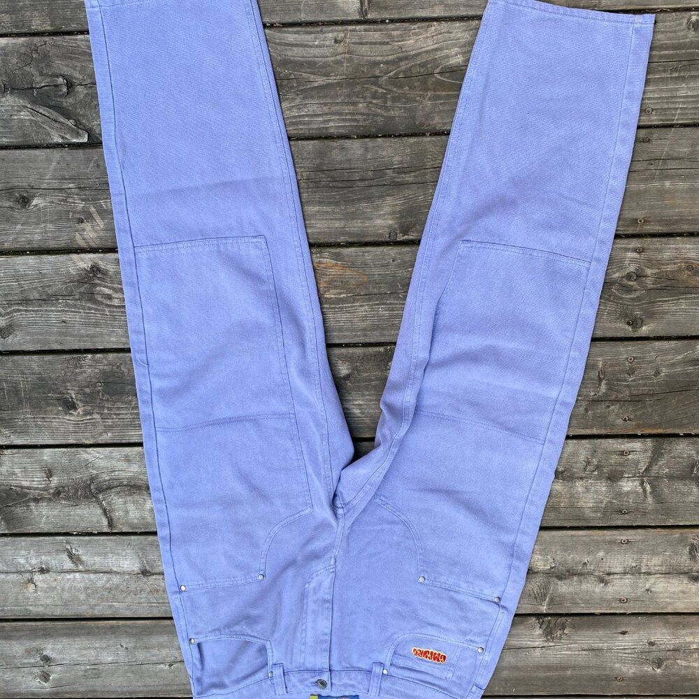 Empyre × Vintage Vintage Empyre Double Knee Carpenter Pants Size 32 Blue/Gra Size US 32 / EU 48 - 7 Thumbnail