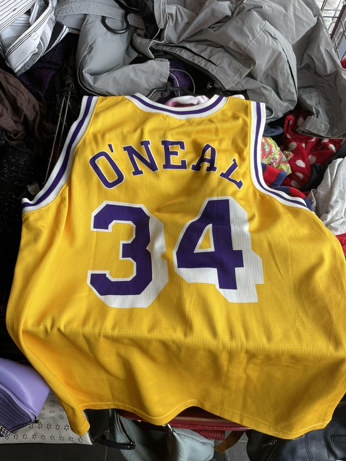 Champion × NBA Champion NBA L. A. Lakers Shaquille O’Neal Basketball Jersey Size US L / EU 52-54 / 3 - 7 Thumbnail