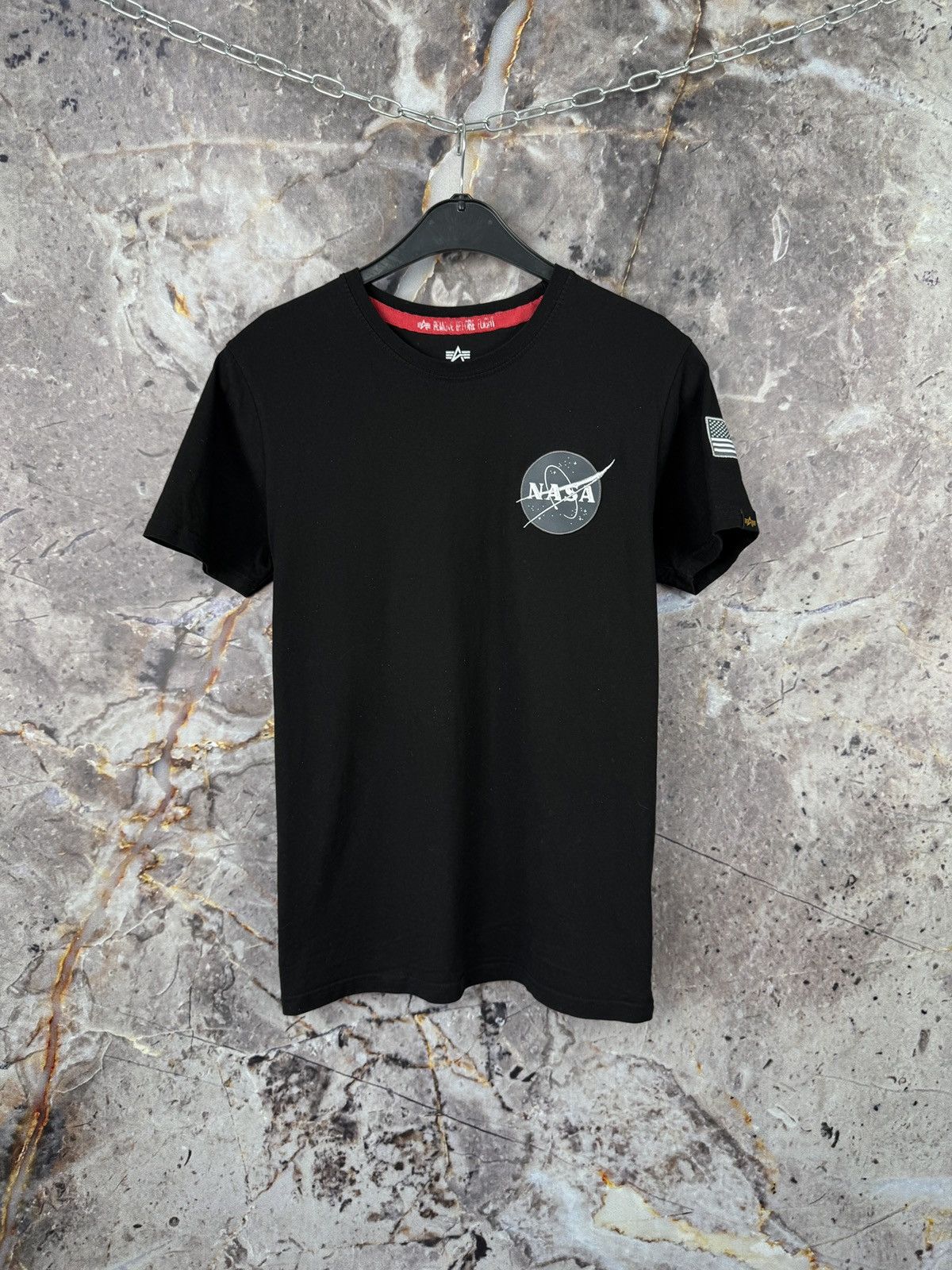Alpha Industries Nasa T Shirt | Grailed