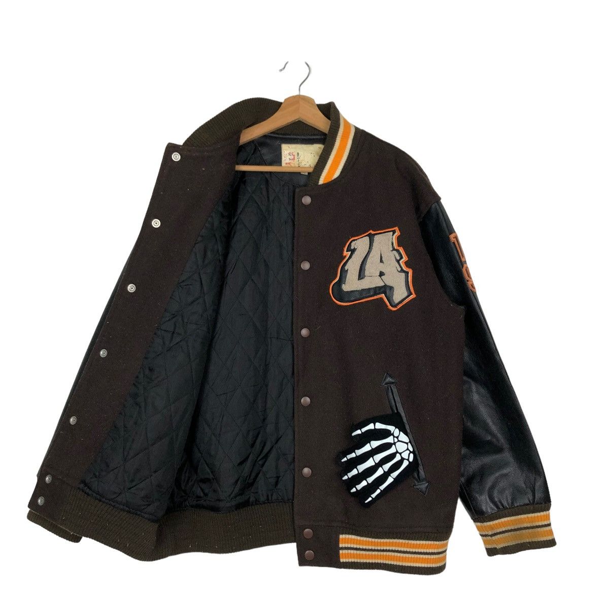 Japanese Brand 💥RARE VINTAGE VARSITY JACKET CONART LEATHER BIG LOGO Size US M / EU 48-50 / 2 - 8 Thumbnail