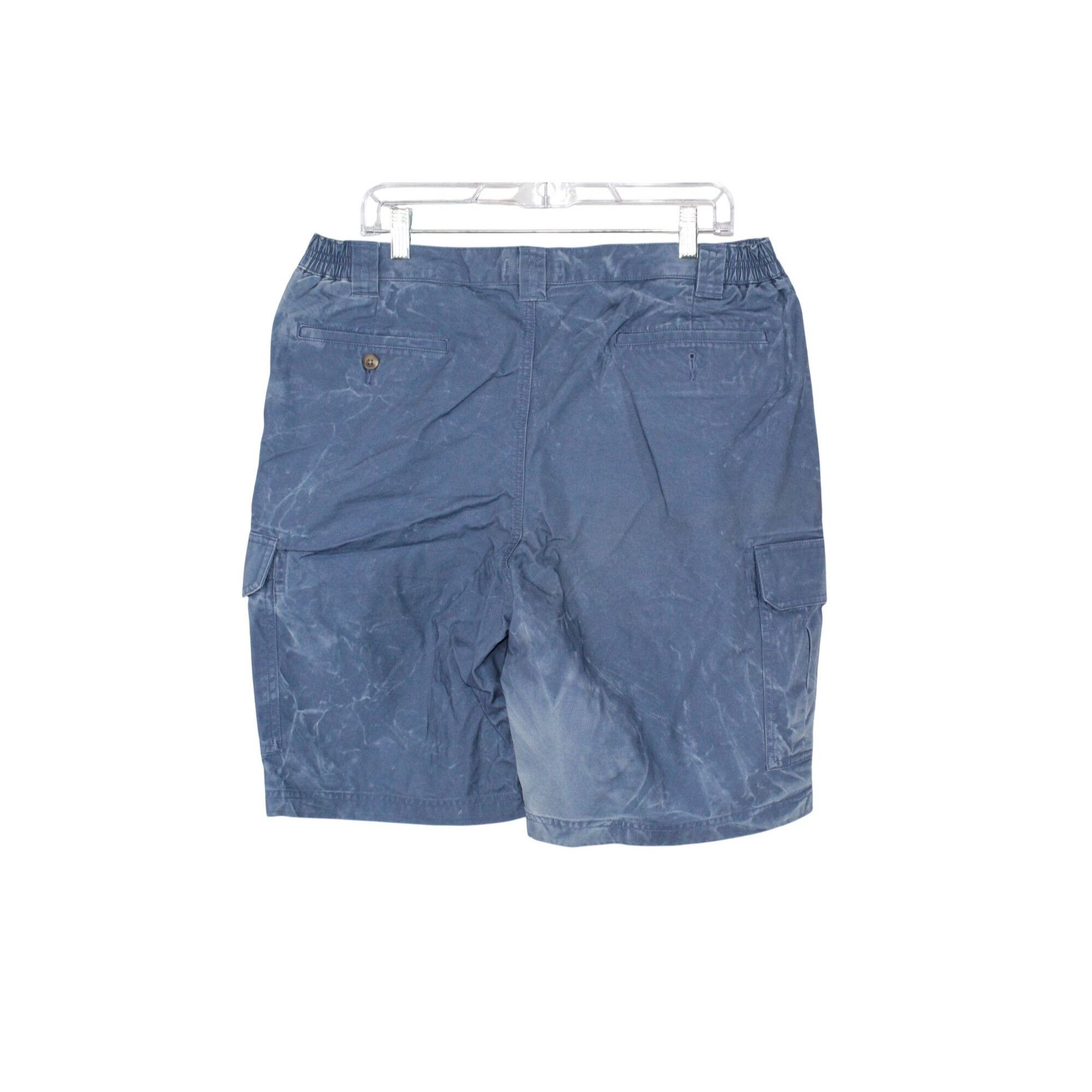 L.L. Bean LL Bean Men's Tropic Weight Cargo Shorts 10" Indigo Summer O Size US 36 / EU 52 - 2 Thumbnail