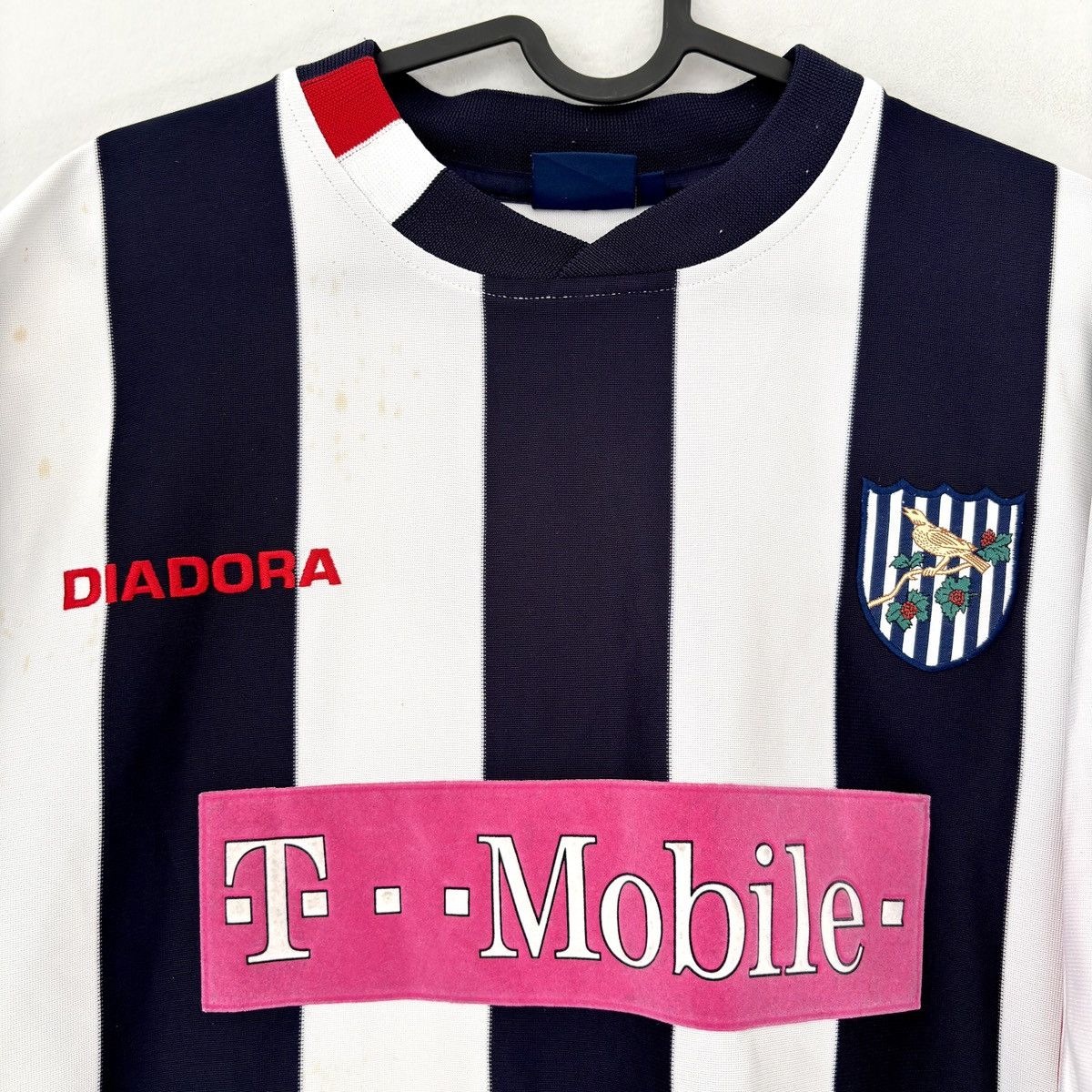 Vintage 2004 2005 West Bromwich Albion Vintage Kit Soccer Jersey Tee Size US L / EU 52-54 / 3 - 3 Thumbnail