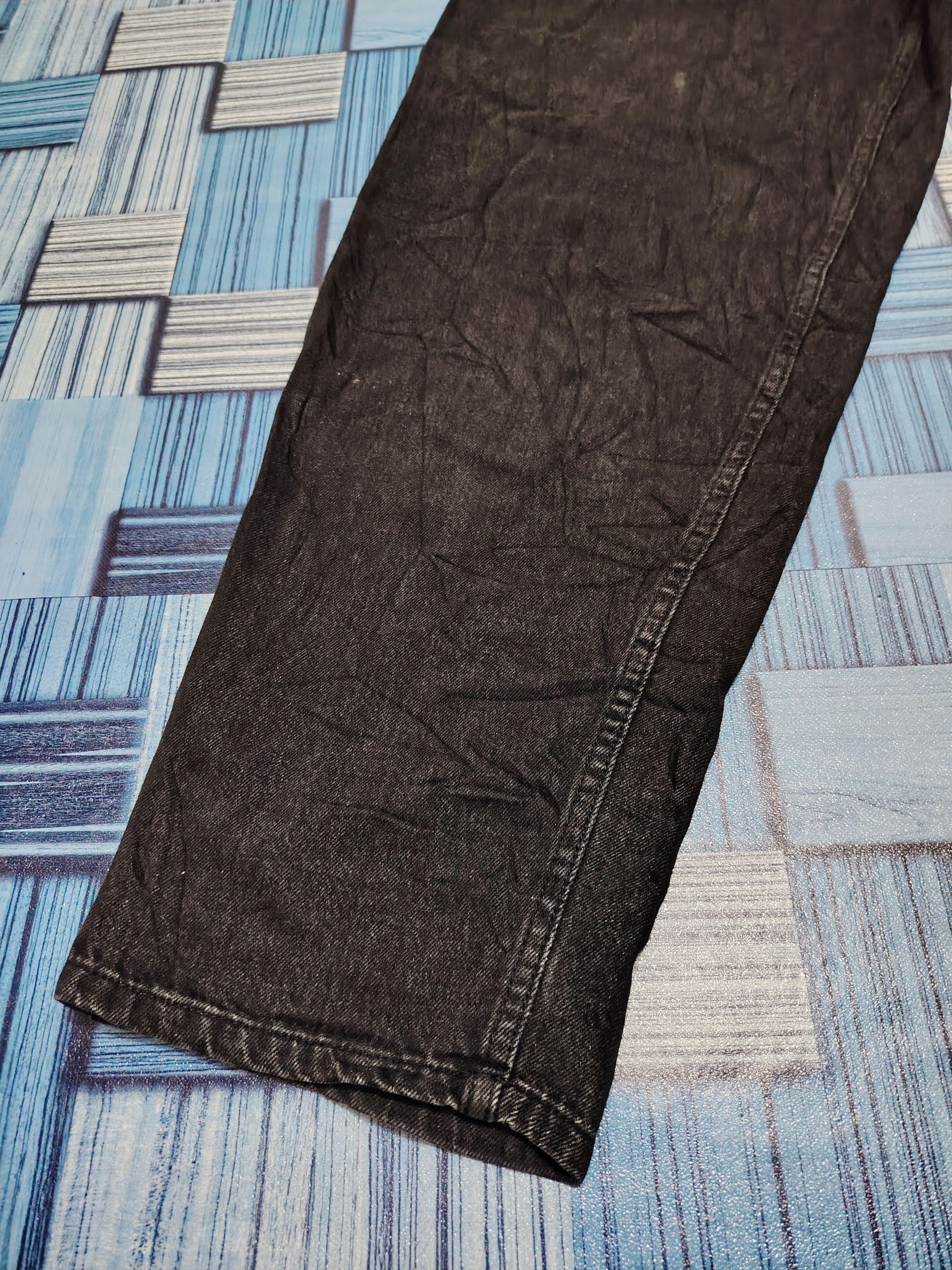 Japanese Brand Japanese Snidel Black Jeans Baggy Style Pants Size 26" / US 2 / IT 38 - 8 Thumbnail