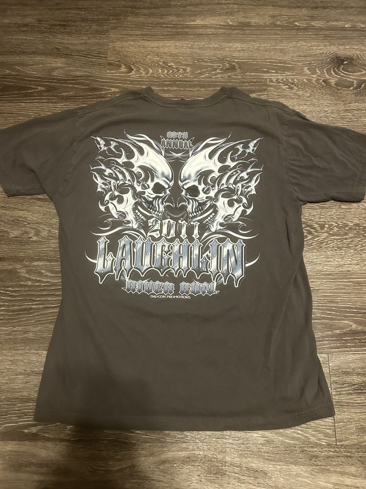 Vintage Tuff grey/light blue skull shirt L Size US L / EU 52-54 / 3 - 1 Thumbnail