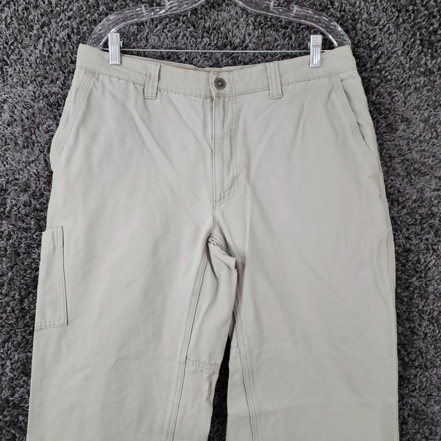 Vintage Columbia Pants Men Beige Outdoor Straight 34x33 Chino Casual Outdoors Mens Size US 34 / EU 50 - 2 Thumbnail