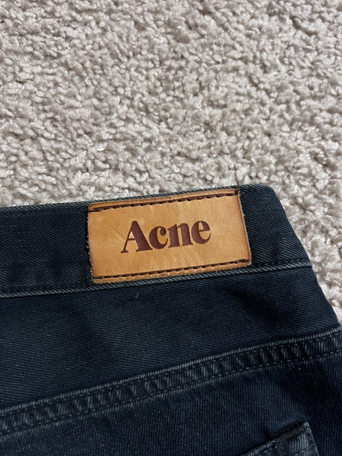 Acne Studios Acne Studios Blue Skinny Jeans Size US 33 - 4 Thumbnail