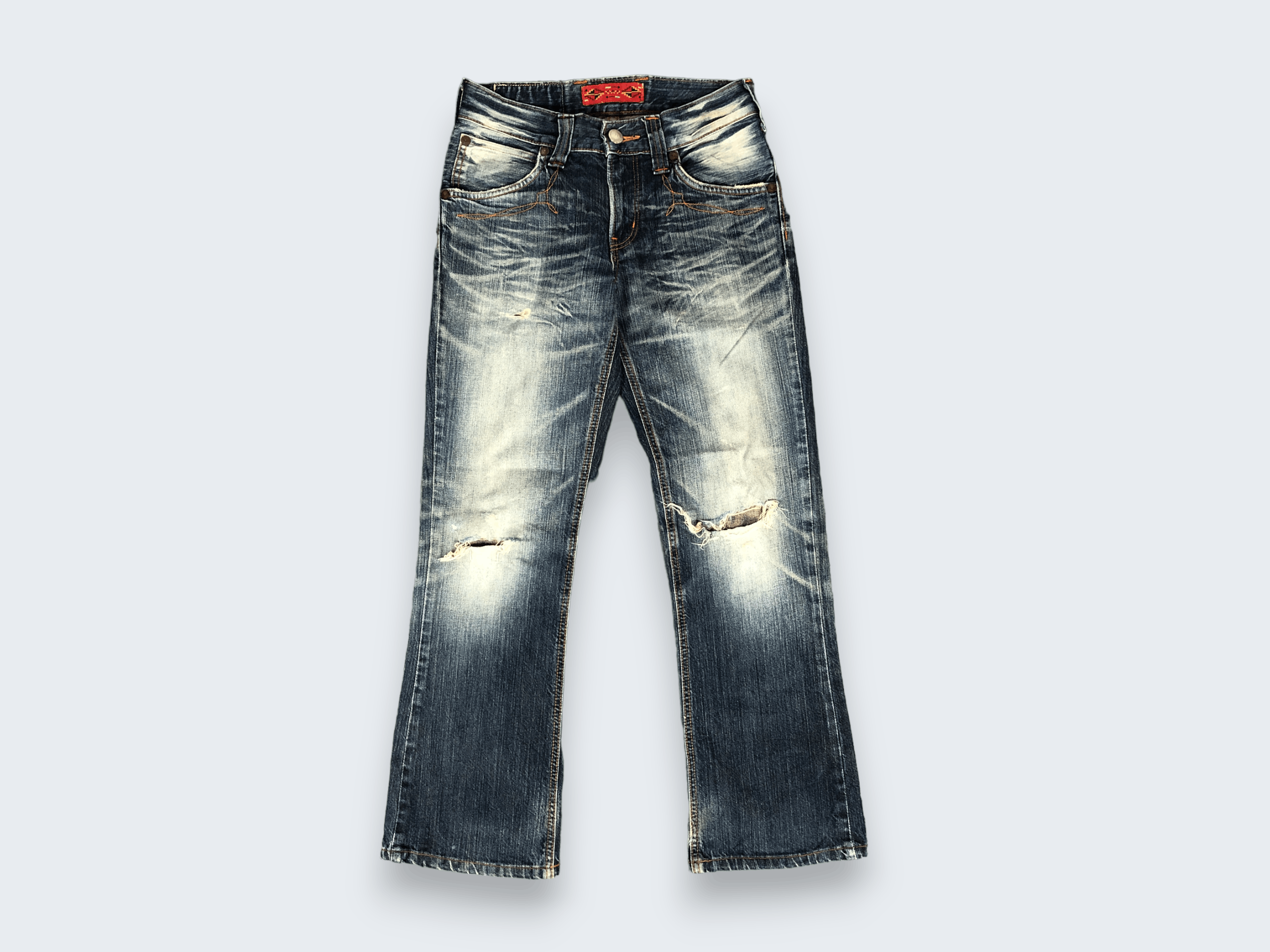 Vintage Edwin 421XVS Distress Jeans L1175