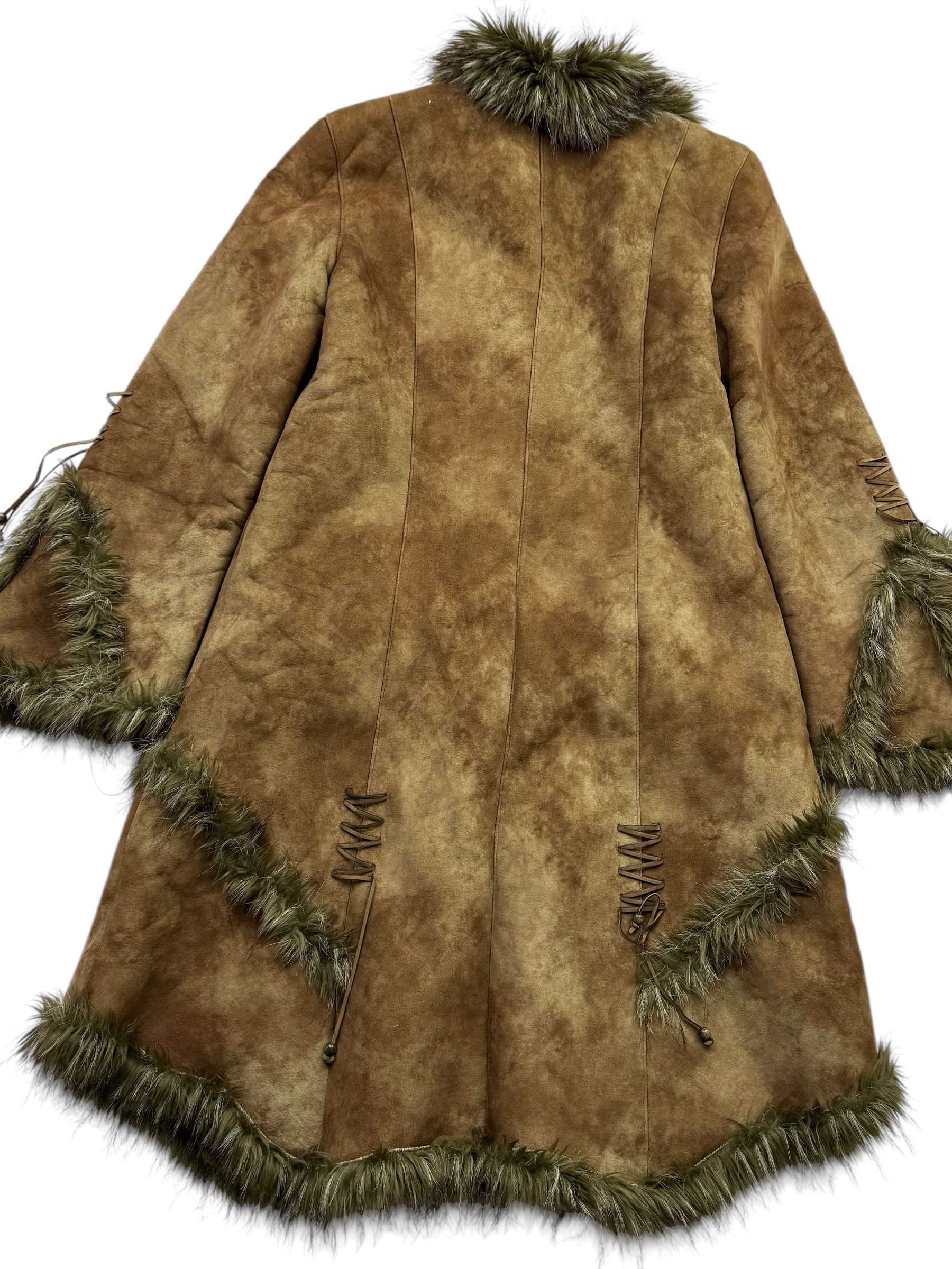 Vintage Vintage Faded Faux Sheepskin Coat W69(V9) Size L / US 10 / IT 46 - 6 Thumbnail
