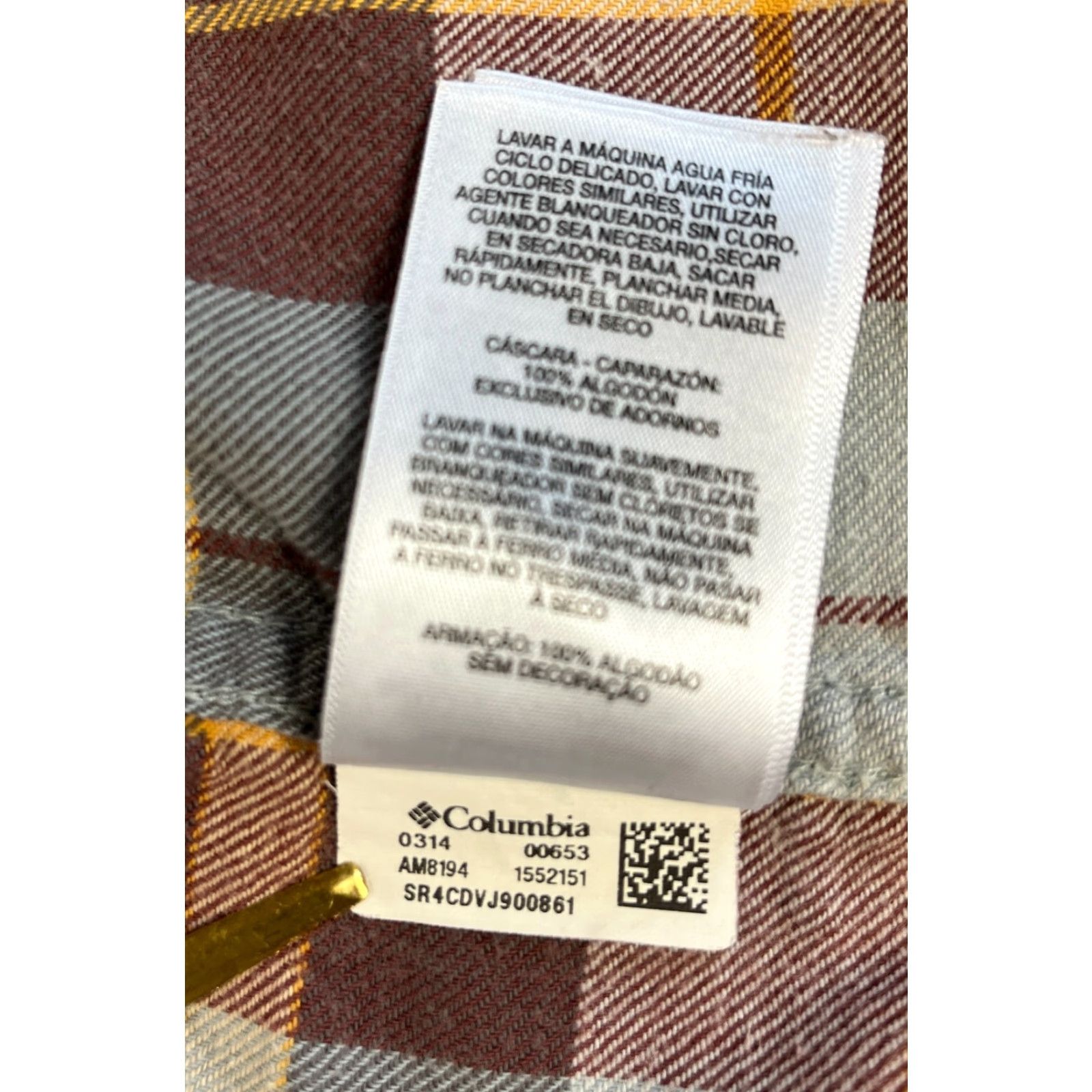 Vintage Columbia Plaid Flannel Shirt Omni-Wick Advanced Evaporation Sz L Men’s Button-Up Shirt Casual Outdoor] Size US L / EU 52-54 / 3 - 6 Thumbnail