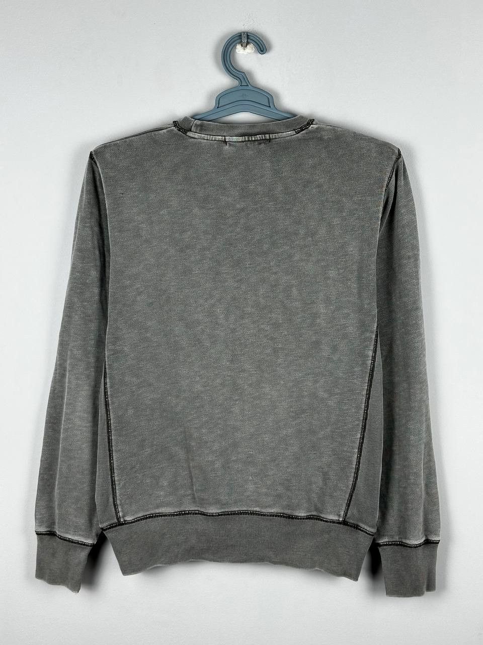 Nigel Cabourn Nigel Cabourn Utility Stone Wash Grey Army Sweatshirt Size US S / EU 44-46 / 1 - 12 Thumbnail