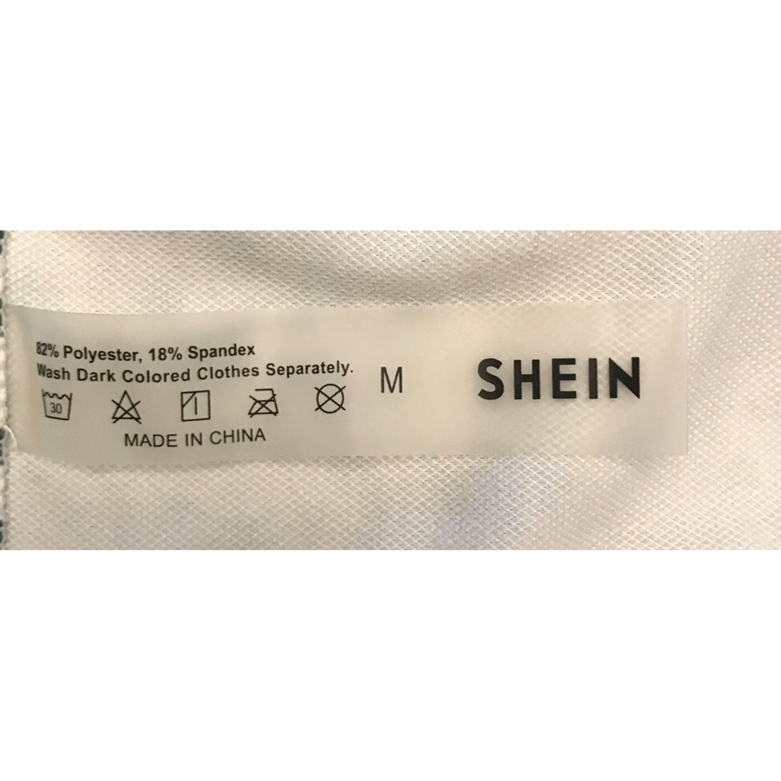 Shein SheIn Top Womens Green Bikini Jrs Med bottom piece white swimsuit K20 Size M / US 6-8 / IT 42-44 - 7 Thumbnail