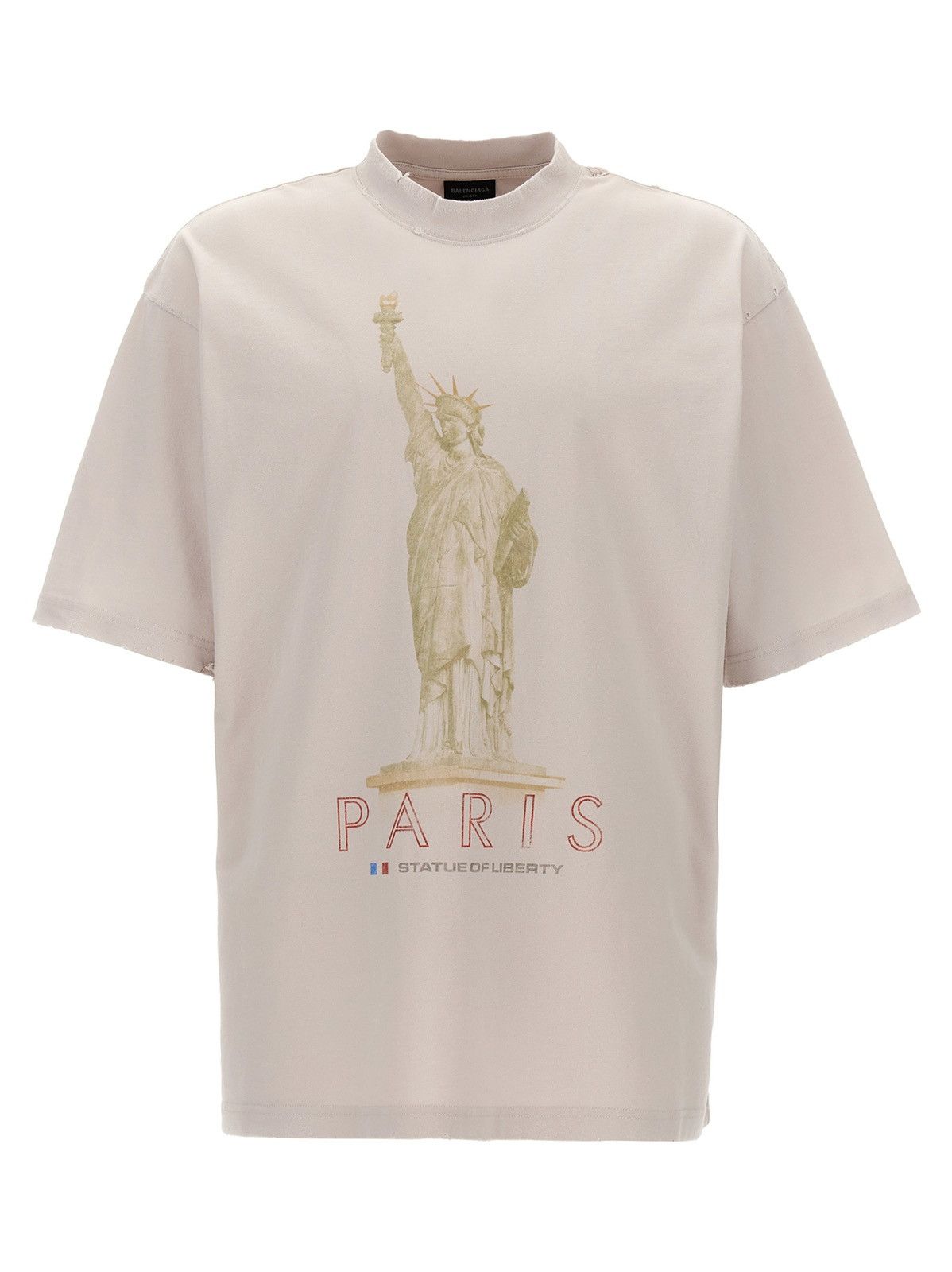 Balenciaga 2024 Paris Liberty cotton jersey T-shirt | Grailed