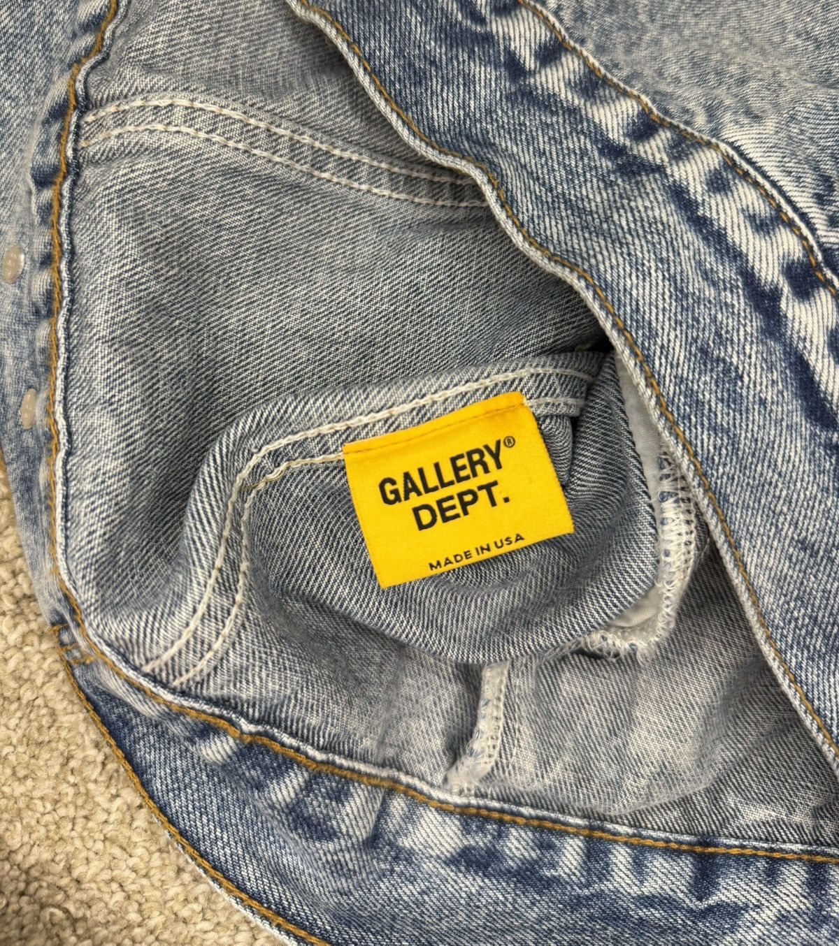 Gallery Dept. Gallery Dept. Andy Denim Jacket Size US L / EU 52-54 / 3 - 6 Thumbnail
