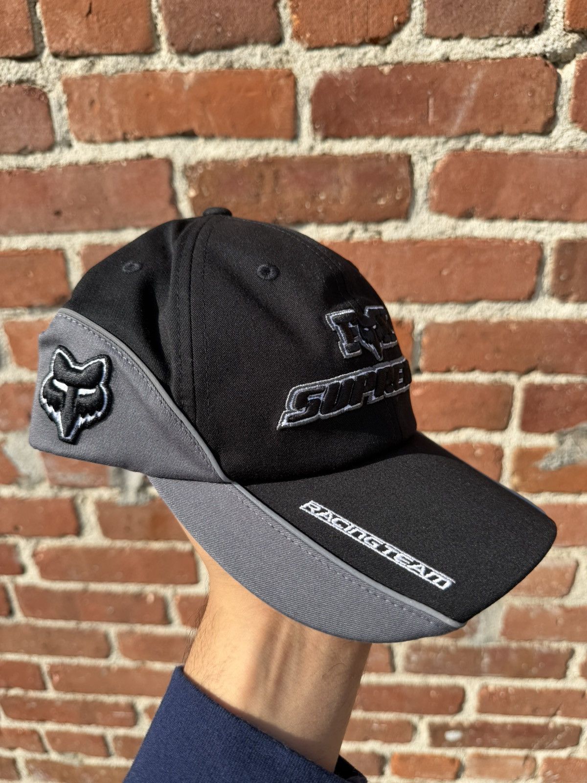Fox Racing × Supreme Supreme Fox Racing 6 Panel Size ONE SIZE - 2 Thumbnail
