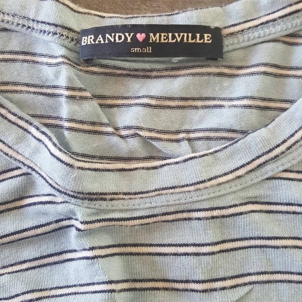 Designer Blue Sky Striped Melville Tank Size ONE SIZE - 3 Thumbnail