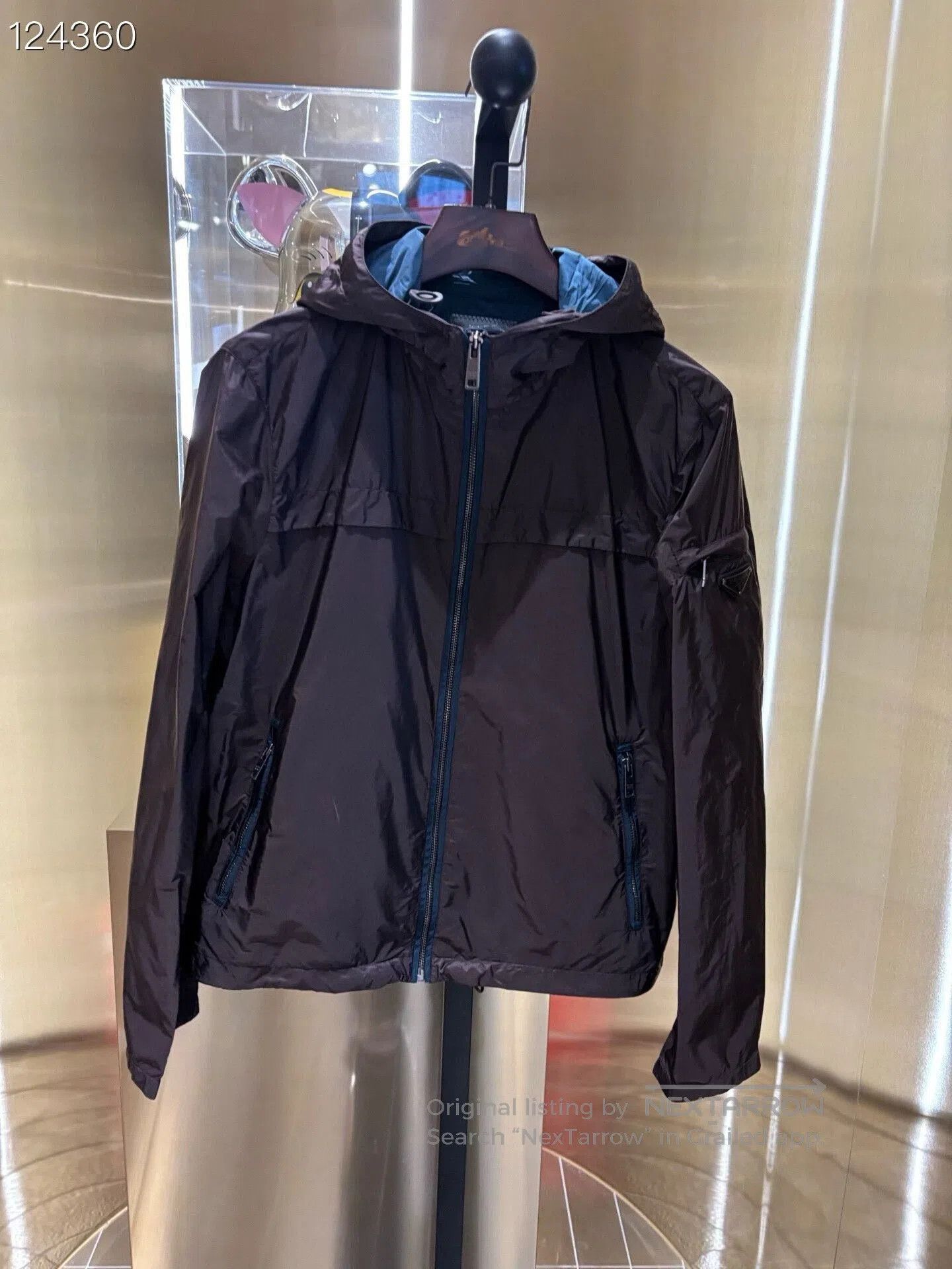 Prada Prada Men's Nylon Waterproof Jacket. Size US M / EU 48-50 / 2 - 1 Thumbnail