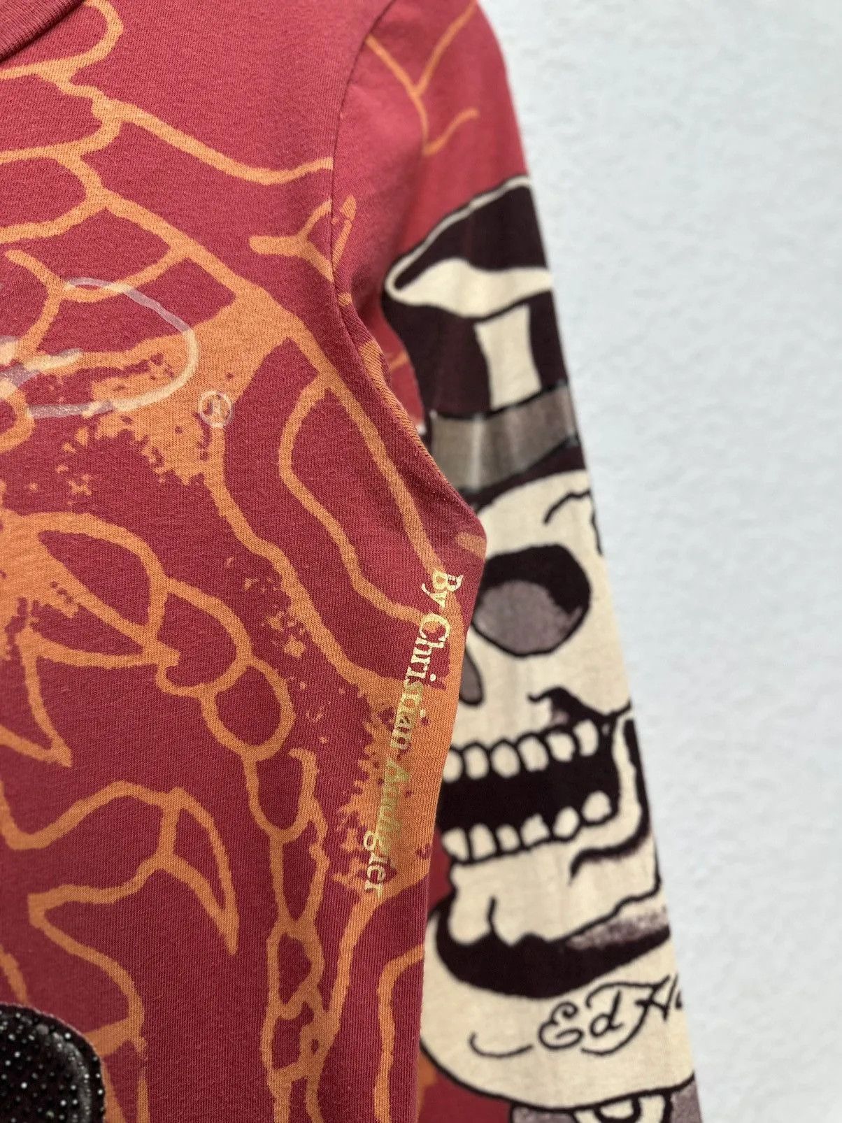 14th Addiction Christian Audigier Longsleeve Shirt Ed Hardy Vintage Y2K Size US S / EU 44-46 / 1 - 11 Thumbnail
