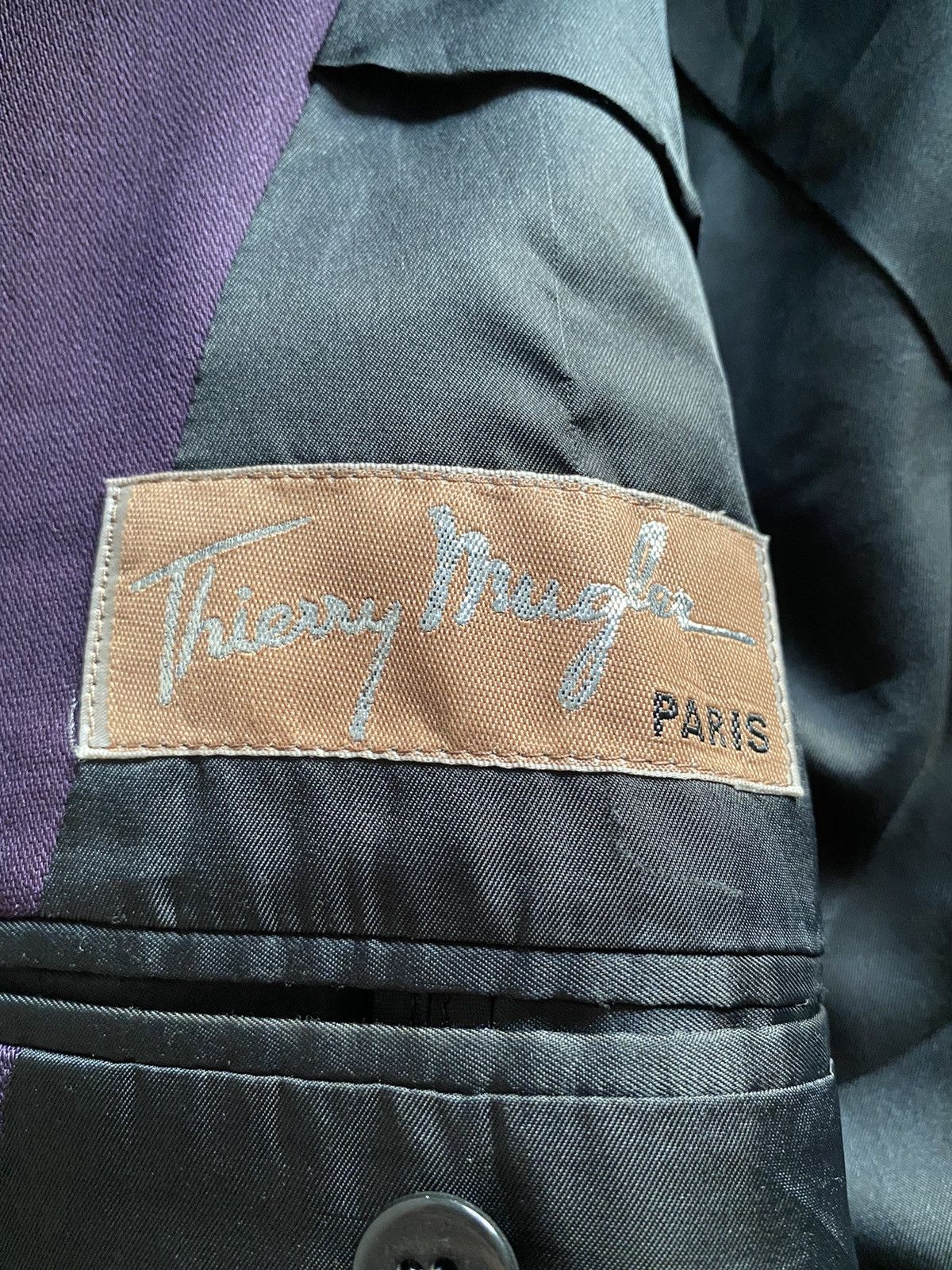 Thierry Mugler 1990s Thierry Mugler men blazer Size 50R - 13 Thumbnail