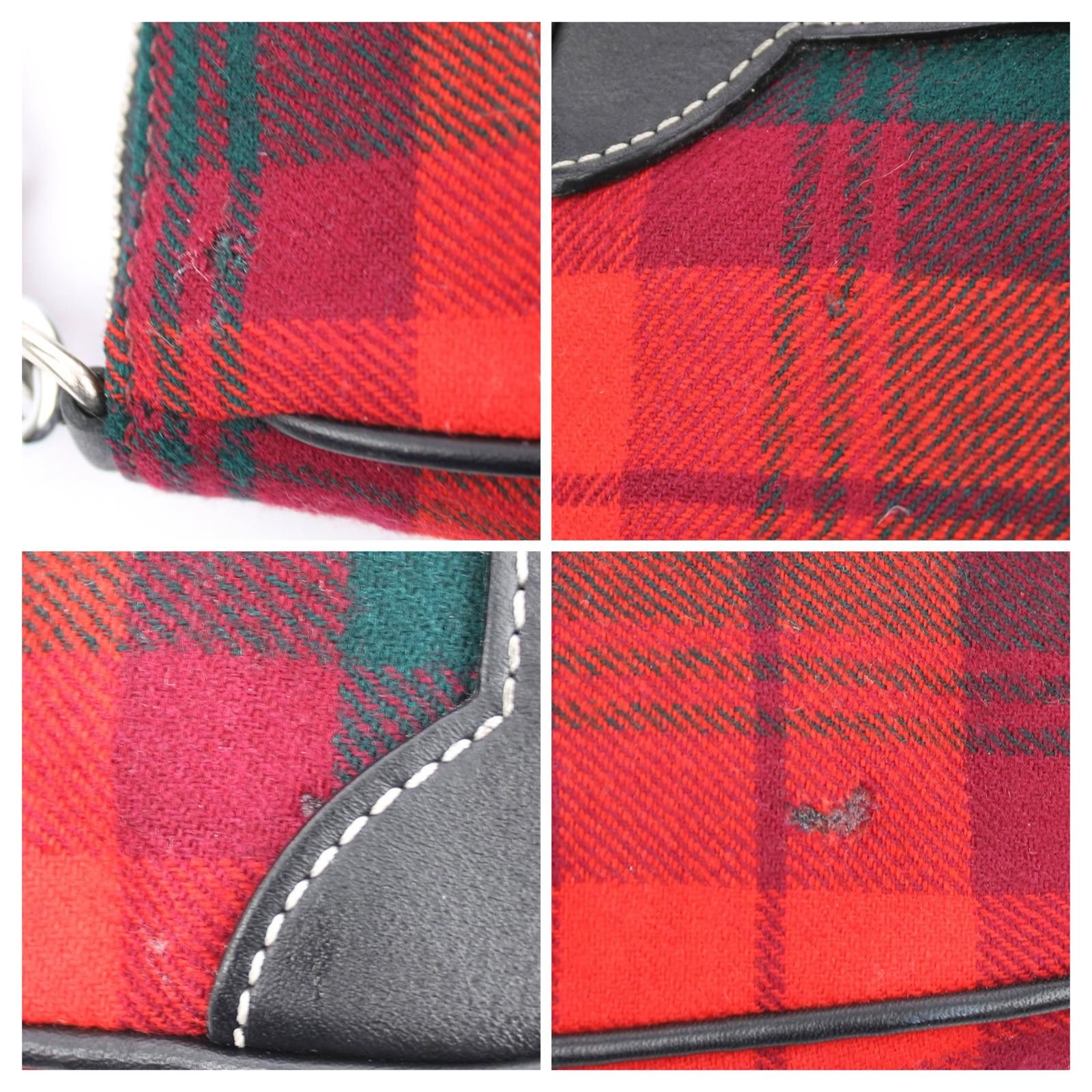Coach Coach Vintage Y2K Plaid Wool Demi Bag Size ONE SIZE - 8 Thumbnail