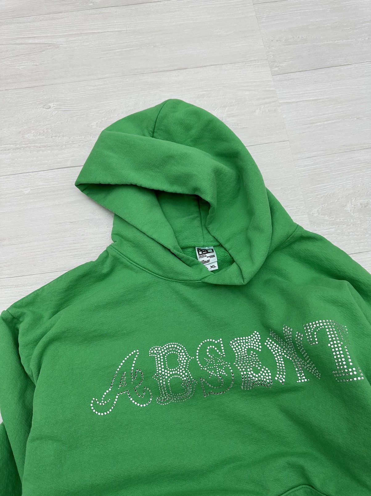 Absent RARE OG Absent Rhinestone Logo Heavyweight Logo Hoodie XL Size US XL / EU 56 / 4 - 6 Thumbnail