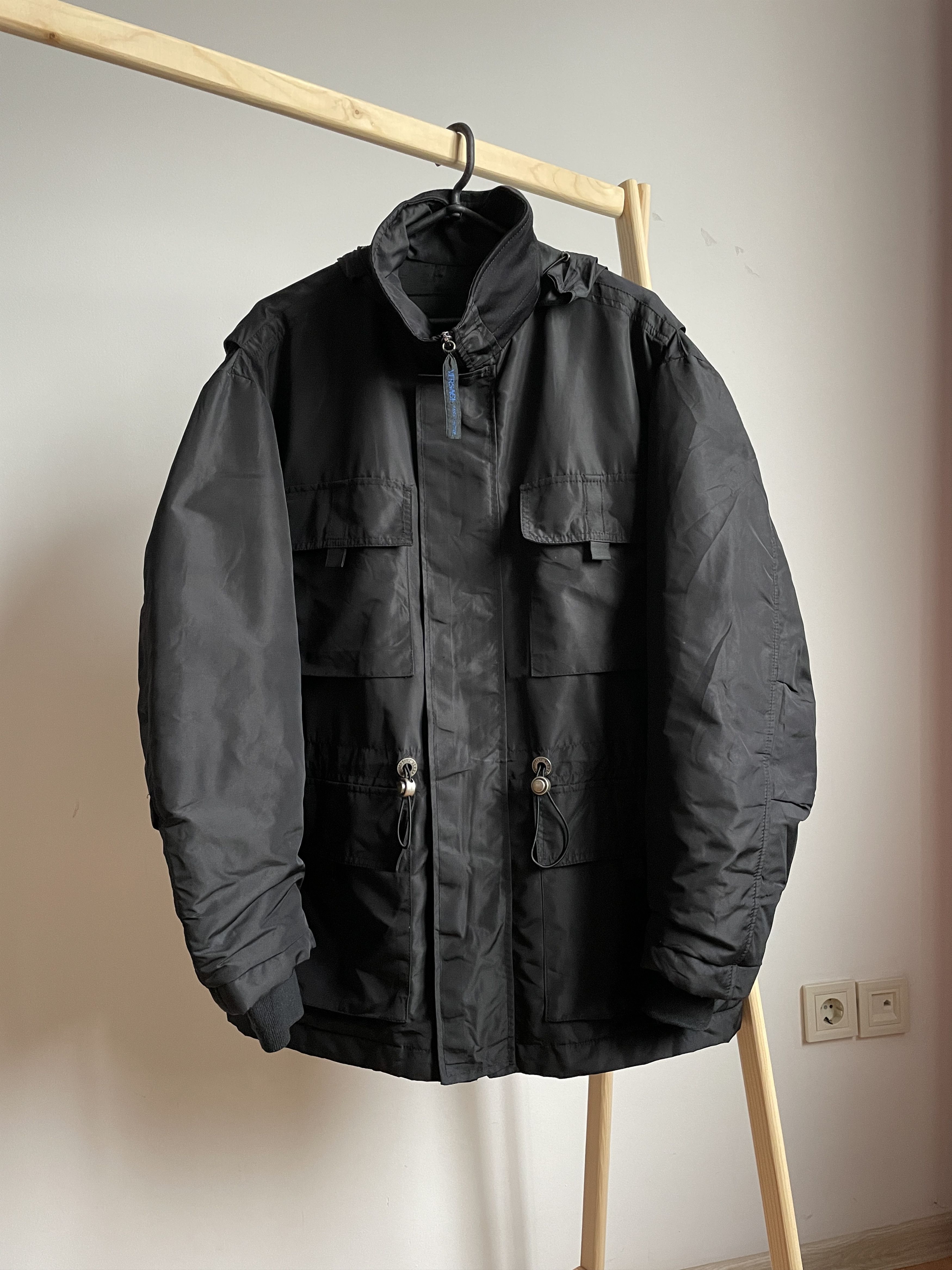 VERSACE MULTI POCKET MILYTARY JACKET