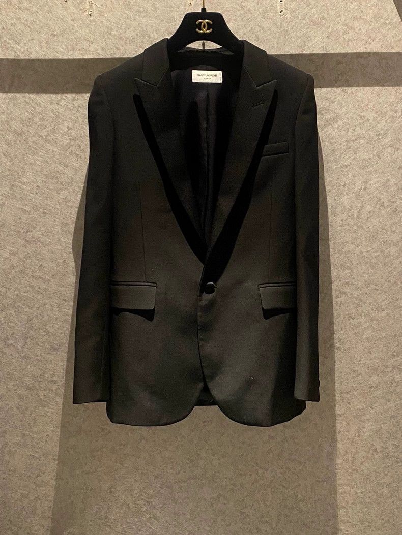 Saint Laurent Paris Classic smoking jacket