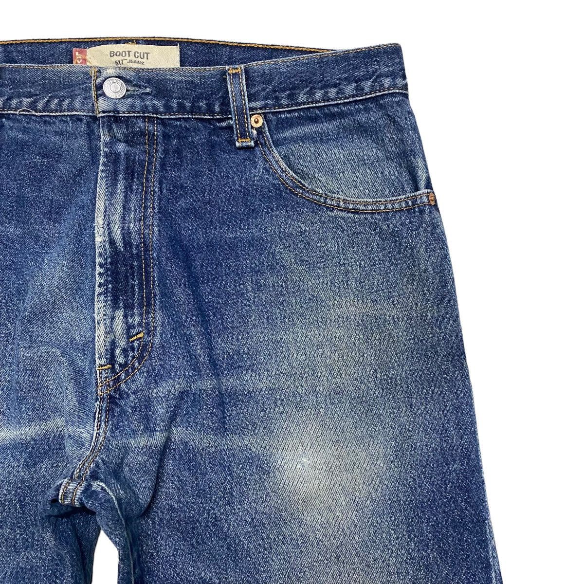 Levi's Vintage Levis 517 Bootcut Distressed Jeans Size US 34 / EU 50 - 5 Thumbnail