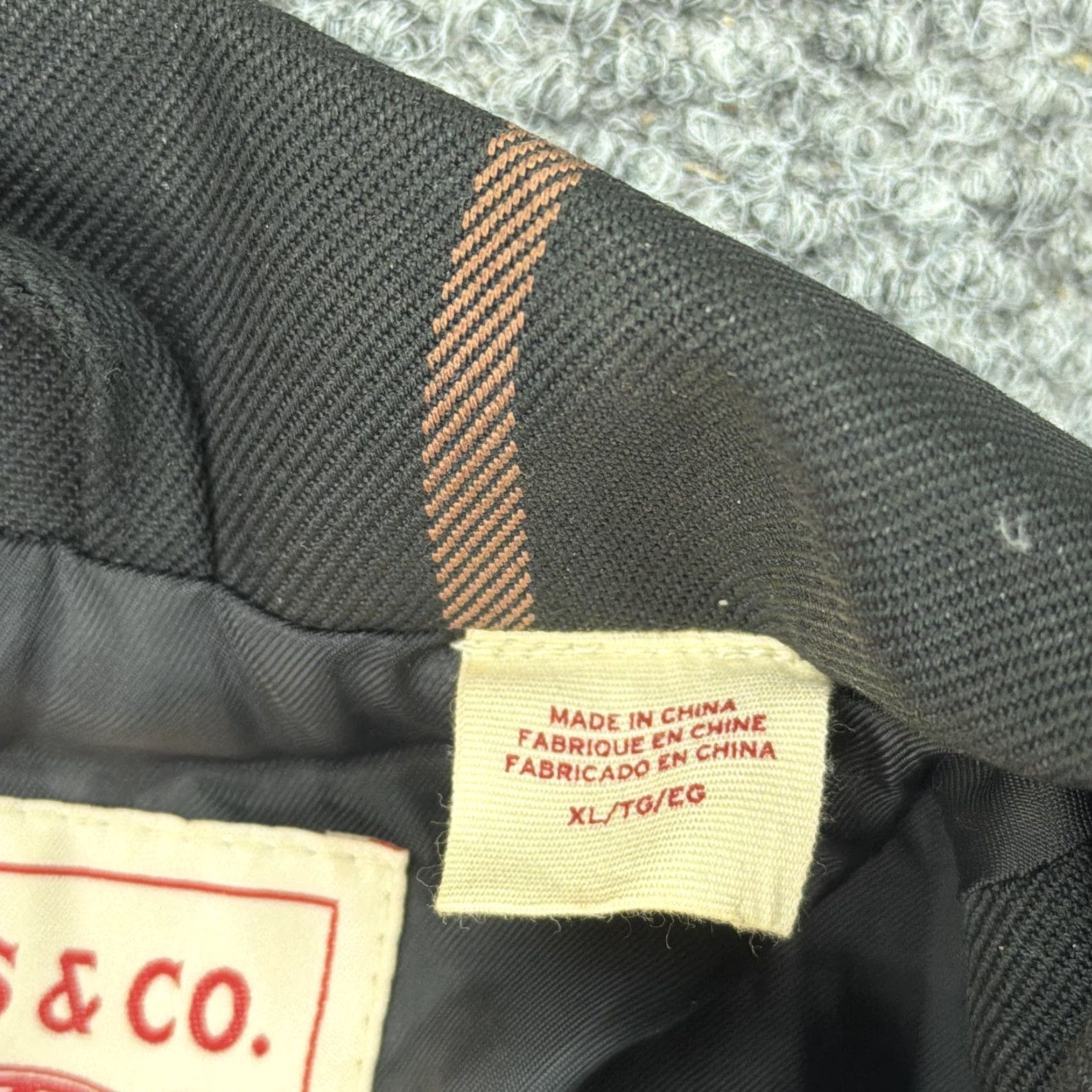 Levi's Levis Strauss Blazer XL Black Windowpane Plaid Double Breasted Jacket Womens Size XL / US 12-14 / IT 48-50 - 5 Thumbnail