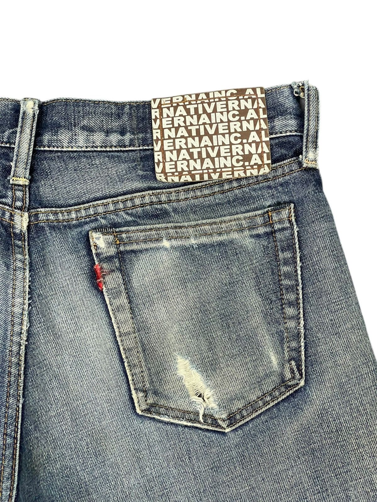 Le Grande Bleu (L.G.B.) Slim Jeans Rna Distress margiela amiri helmut erd cdg 4🟦1 Size US 30 / EU 46 - 15 Thumbnail