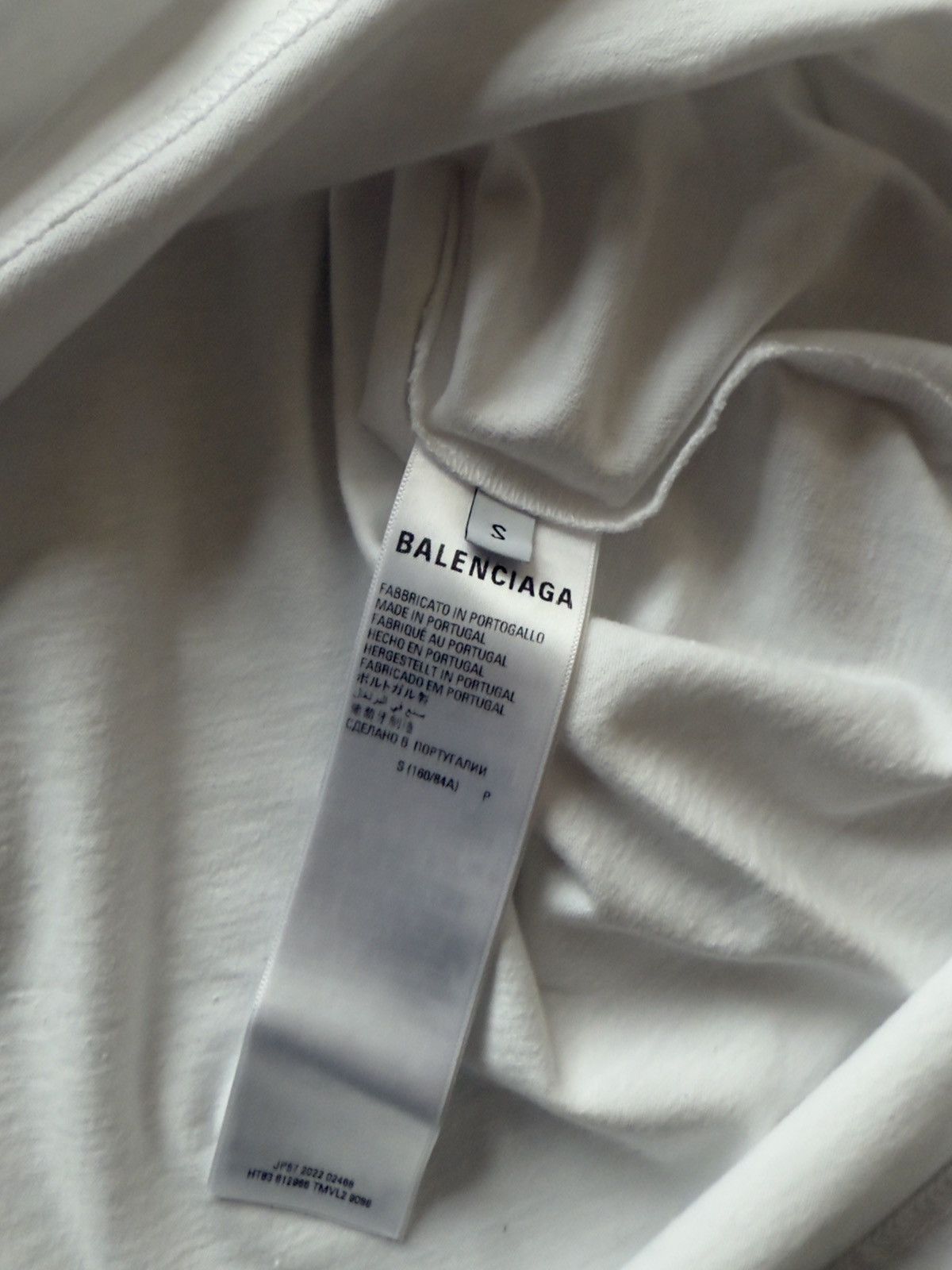 Balenciaga Balenciaga WFP T-Shirt White Size US S / EU 44-46 / 1 - 7 Thumbnail