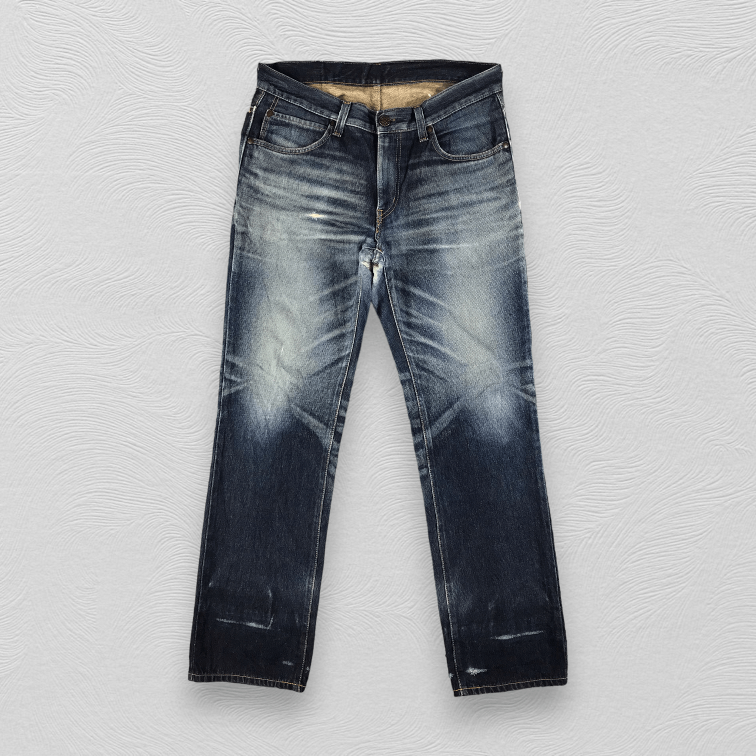 Edwin Edwin 503 Jeans Faded Blue Denim KJ1708 Size US 36 / EU 52 - 1 Thumbnail